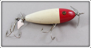 Vintage Shur Strike Red Head White Baby Surf Oreno Lure