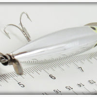 Heddon Nickel Plate Dying Flutter