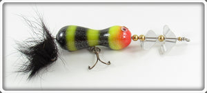 Vintage Nellie Bait Co Len Hartman Yellow Wasp Surface Bait