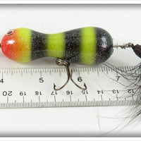 Nellie Bait Co Len Hartman Yellow Wasp Surface Bait