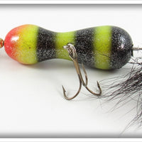 Nellie Bait Co Len Hartman Yellow Wasp Surface Bait