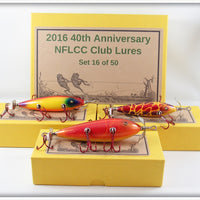 NFLCC 2016 40th Anniversary Club Lures Set In Box