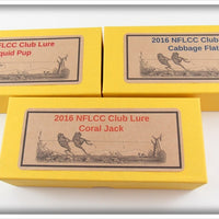 NFLCC 2016 40th Anniversary Club Lures Set In Box