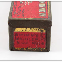 Al Foss Shimmy Wiggler No. 6 In Red Tin