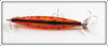 Heddon Spook Glow Spotted Orange Dying Flutter With Card