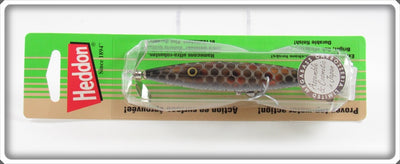 Vintage Heddon Megabass Wild Boa Dying Flutter Lure On Card