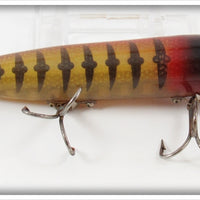 Vintage Rinehart Transparent Yellow Scale Musky Jinx Lure