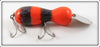 Len Hartman Tackle Co Orange Wasp Musky Bug In Box