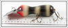 Smith Bait Mfg Len Hartman Black & White Musky Bug