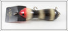 Smith Bait Mfg Len Hartman Black & White Musky Bug