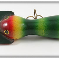 Smith Bait Mfg Len Hartman Green & Yellow Musky Bug