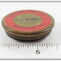 Whitehead & Hoag Co W. L. Wunder Fishing Tackle Split Shot Tin