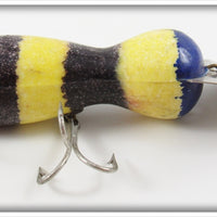 Len Hartman Tackle Co Yellow Wasp Musky Bug In Box