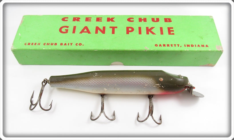 Vintage Creek Chub Special Order Silver Shiner Giant Pikie Lure 6003