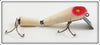 Vintage Rex Line Red & White Pearl Diver Lure