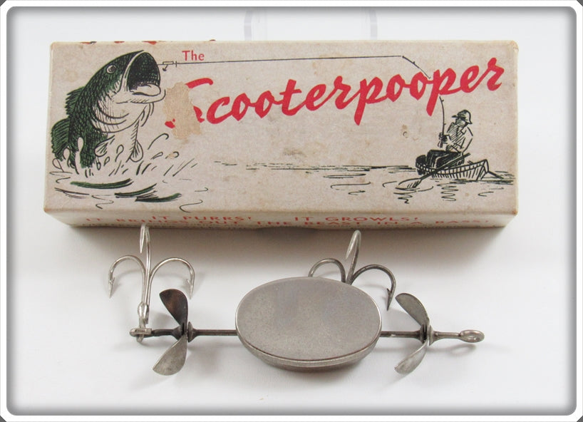 Vintage Meriden Tool Works, Inc Scooterpooper Lure In Box