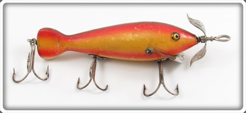 Vintage Heddon Rainbow Spin Diver Lure 3001