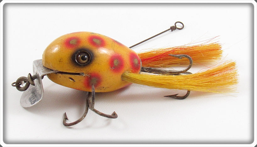 automotive lures for fishing Vintage Creek Chub Western Auto Sun Spot Baby Dingbat Lure For Sale