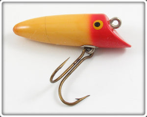 Vintage Heddon Red & White Tiny Teaz Lure