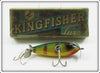 Shur Strike Kingfisher Yellow Perch Small Injured Minnow Lure In Box