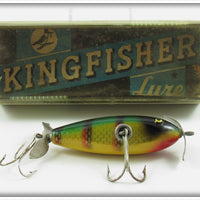 Shur Strike Kingfisher Yellow Perch Small Injured Minnow Lure In Box