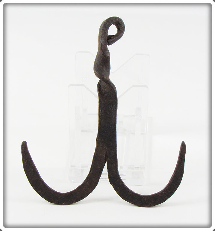 Vintage Hand Forged Iron Blacksmith Hook