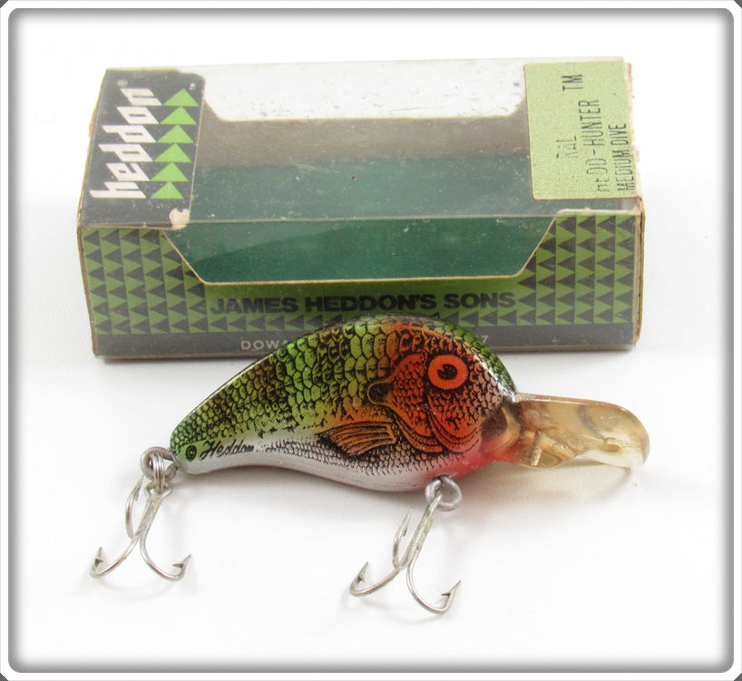 Vintage Heddon Natural Perch Hedd Hunter Lure In Box 9300 LC