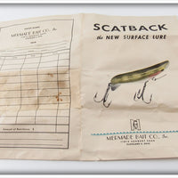 Mermade Bait Co Perch Musky Scatback In Box