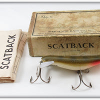 Vintage Mermade Bait Co Perch Musky Scatback Lure In Box 