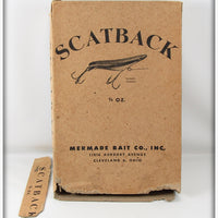 Vintage Mermade Bait Co Scatback Empty Dealer Box 