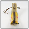 Helin Yellow Red Spots Musky Swimmerspoon In Box GP 600 YB