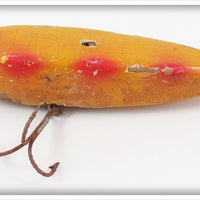 Heddon Yellow With Red Spots Swimming Minnow 901