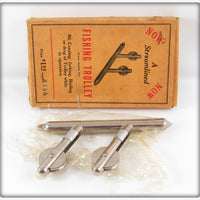 J. K. Engineering Co. Streamlined Fishing Trolley In Box