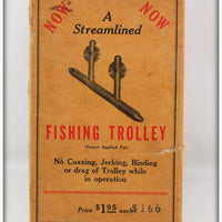 J. K. Engineering Co. Streamlined Fishing Trolley In Box