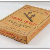 J. K. Engineering Co. Streamlined Fishing Trolley In Box