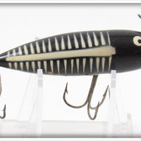 Heddon Black Shore Wounded Spook With Floppy Props