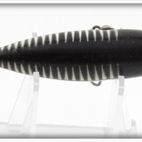 Heddon Black Shore Wounded Spook With Floppy Props