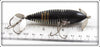 Heddon Black Shore Wounded Spook With Floppy Props