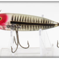 Vintage Heddon Silver Shore Wounded Spook Lure