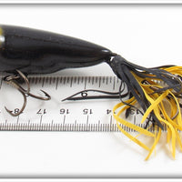 Legend Lures Black & Yellow 2 1/2" Eye Popper