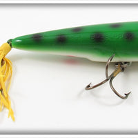 Vintage Legend Lures Frog Spot 5 1/2" Super Eye Popper