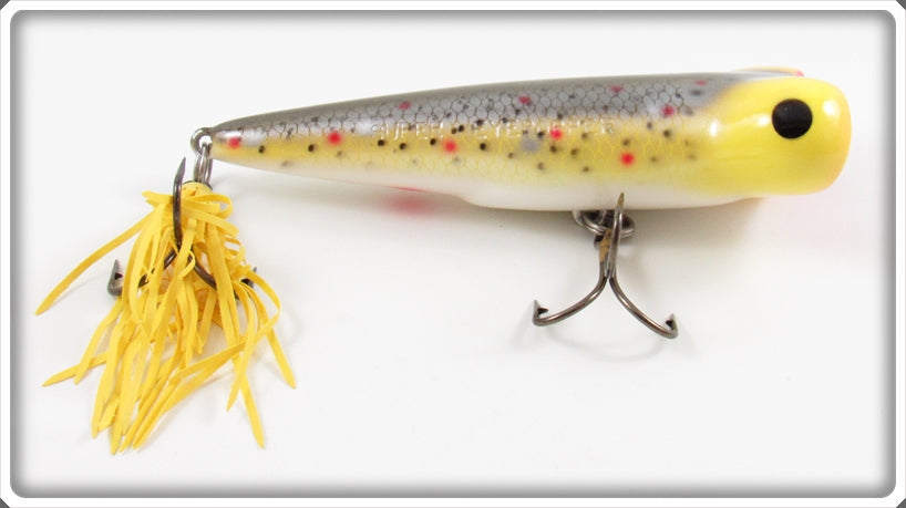 Vintage Legend Lures Special Order Brown Trout 5 1/2" Super Eye Popper