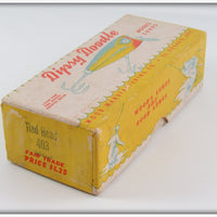 Wood Mfg Co. Red Head Midget Dipsy Doodle In Box