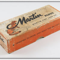 Martin Silver Scale Salmon Plug In White Red Gill Box