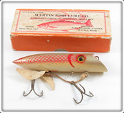 Martin Silver Scale Salmon Plug In Yellow Red Gill Box