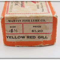 Martin Silver Scale Salmon Plug In Yellow Red Gill Box