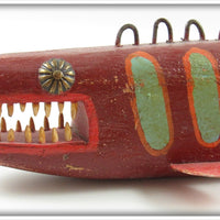 Gordon Swenarton Fish Decoy With Teeth