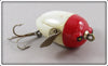 Vintage Jamison Red Head White Beetle Plop Lure