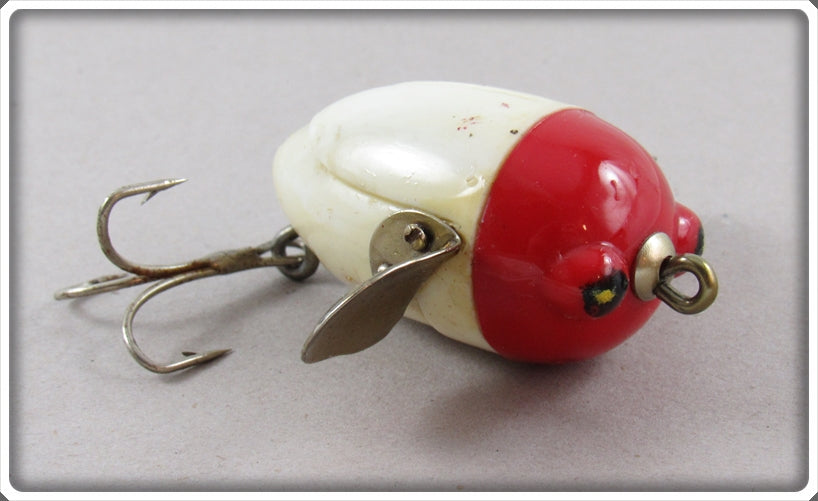 Vintage Jamison Red Head White Beetle Plop Lure