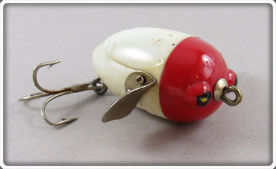 Vintage Jamison Red Head White Beetle Plop Lure